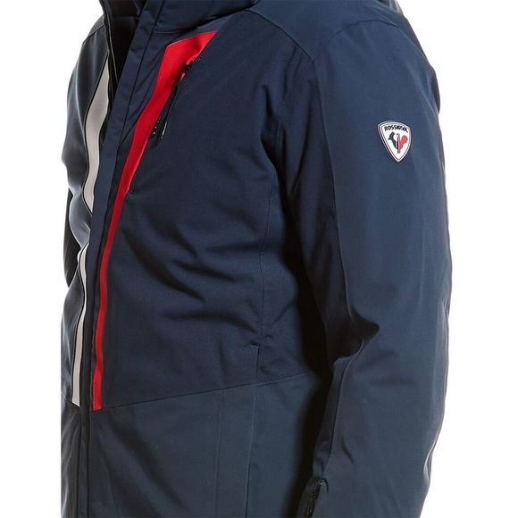 Rossignol Mens Summit Stripe Jacket, Blue - Picture 4 of 5